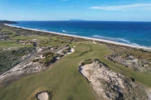 Te Arai (South) 11th Approach Aerial